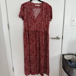Christy Dawn - The Dawn Dress - Crimson Garden - Petite XL